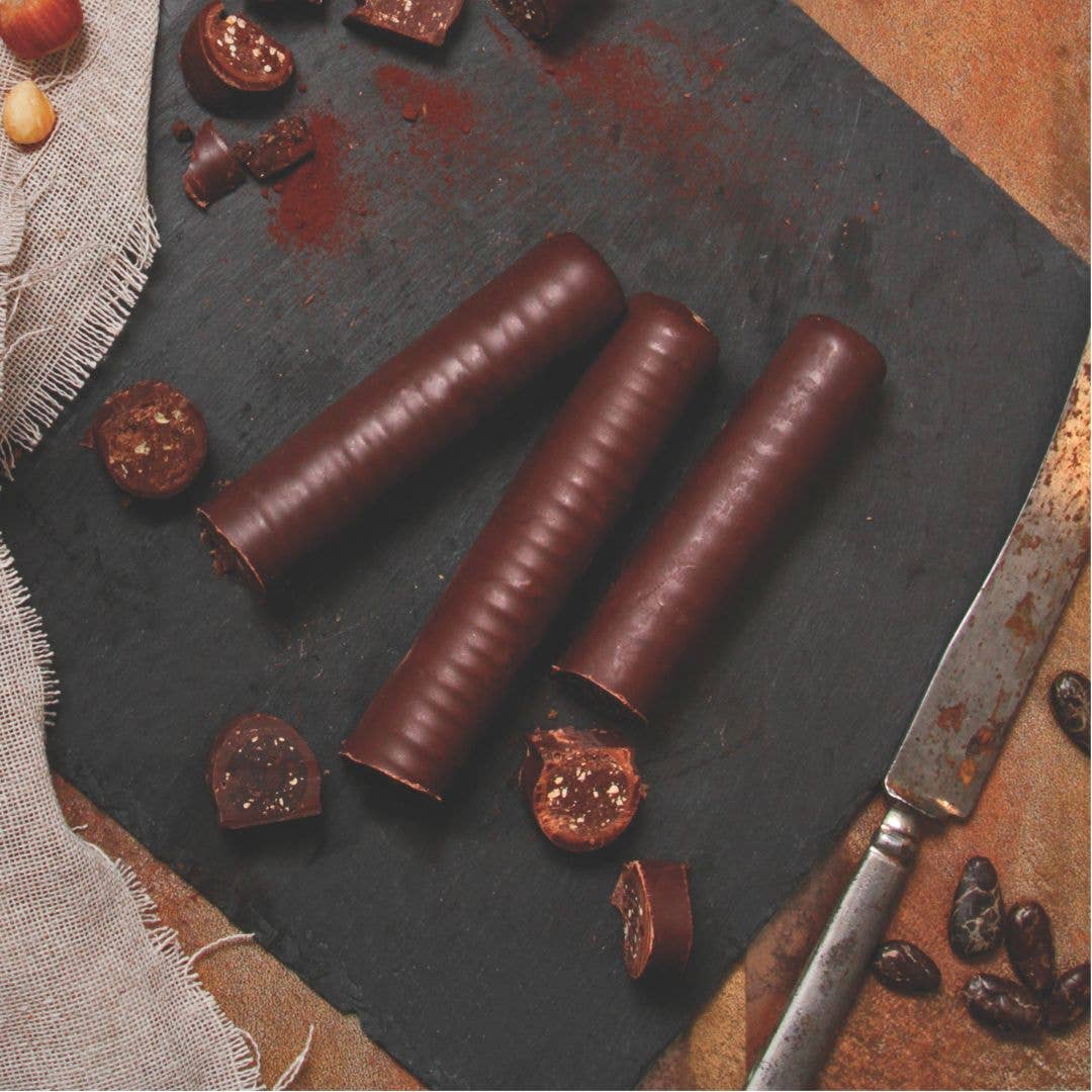 Orange Chocolate Cigar - Italian Gourmet Chocolate