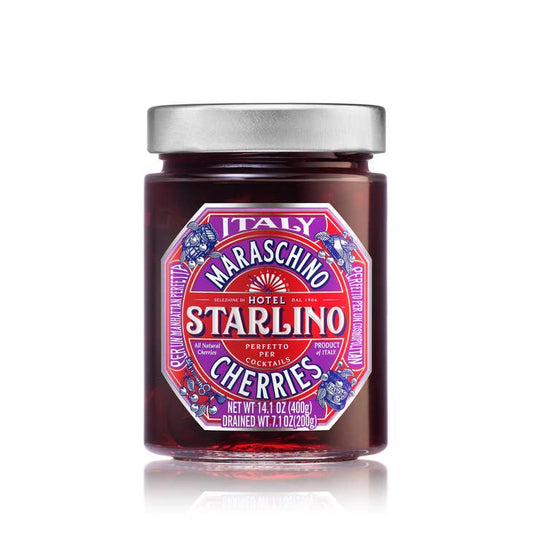 Starlino Italian Maraschino Cherries - 400g Jars