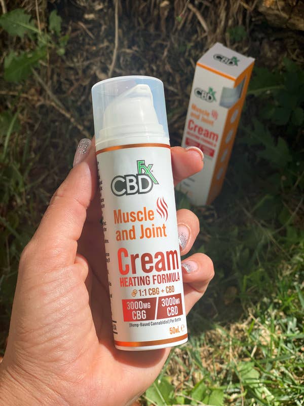 Muscle & Joint Cream Heating Forumla CBD + CBG - 1000mg