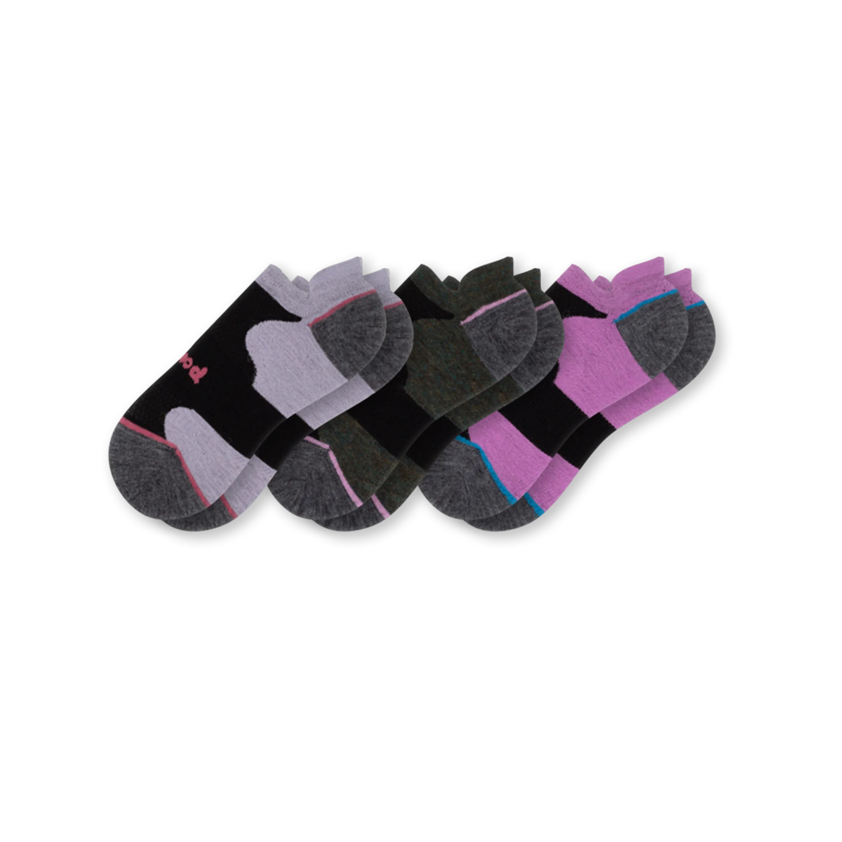 Women's Performance Socks: Small / Medium (US: 5 - 8) ~ Assorted Colors