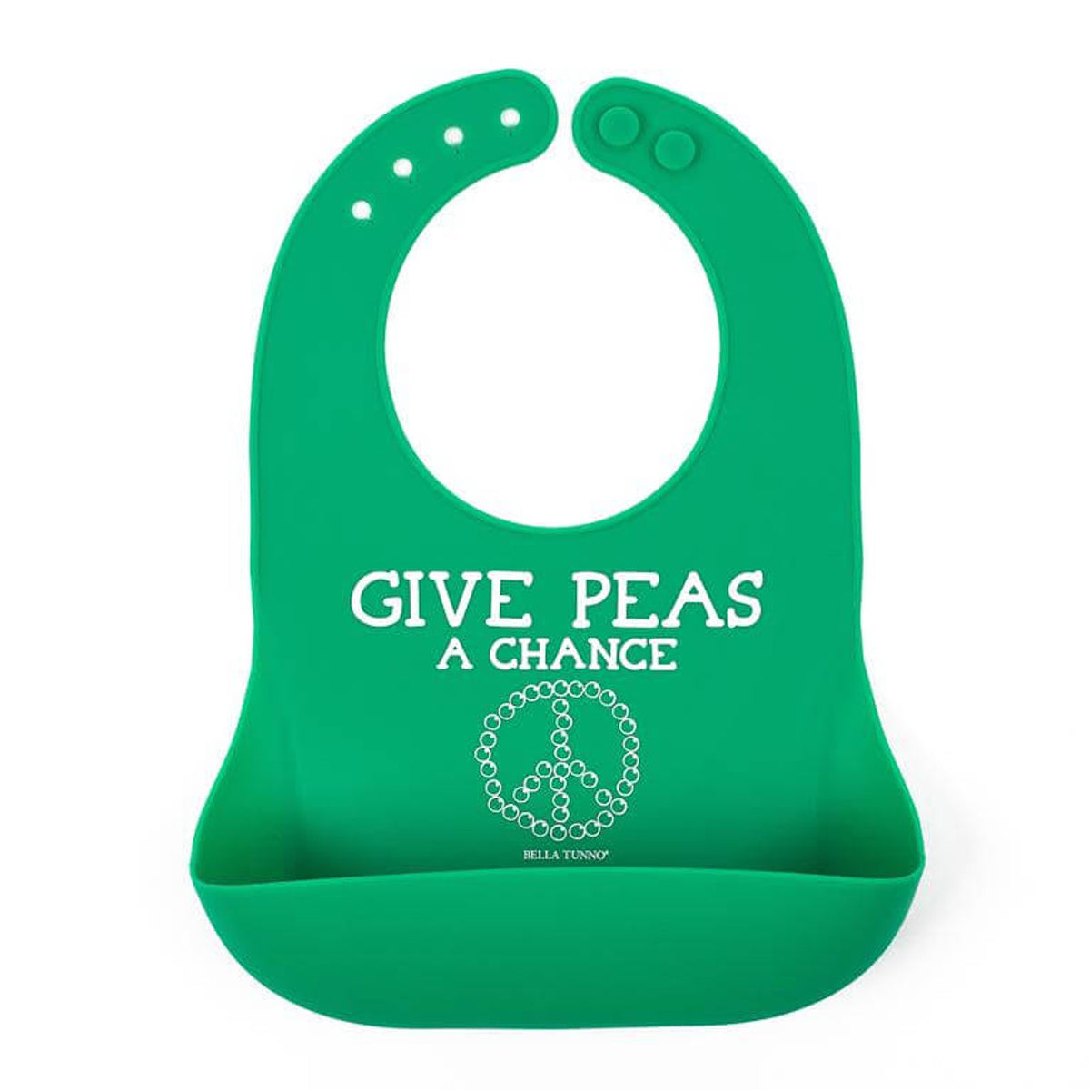 GIVE PEAS A CHANCE WONDER BIB