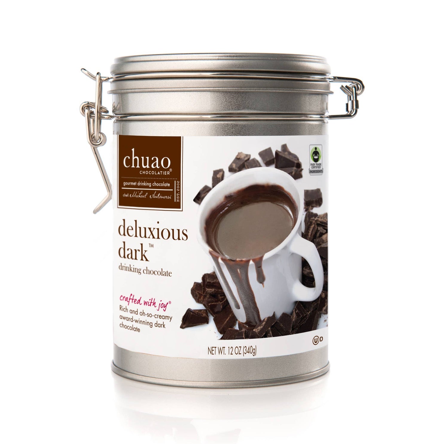 Tin - Deluxious Dark Drinking Chocolate