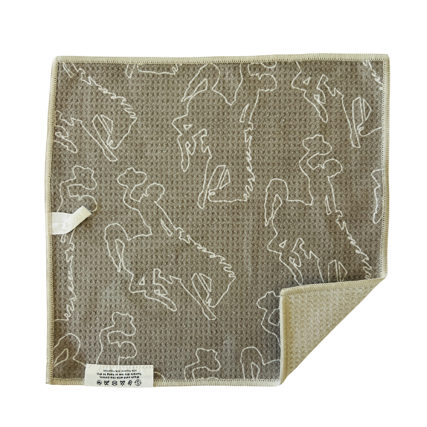 Howdy | Waffle Weave Microfiber Towels Kitchen & Bath: Hand Towel