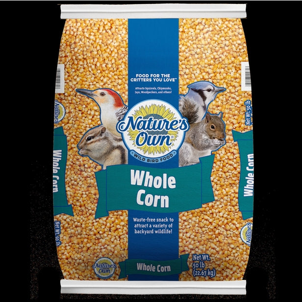 BIRD FOOD WHOLE CORN NO 50LB