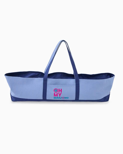 Blue Mat Storage Mahjong Bag