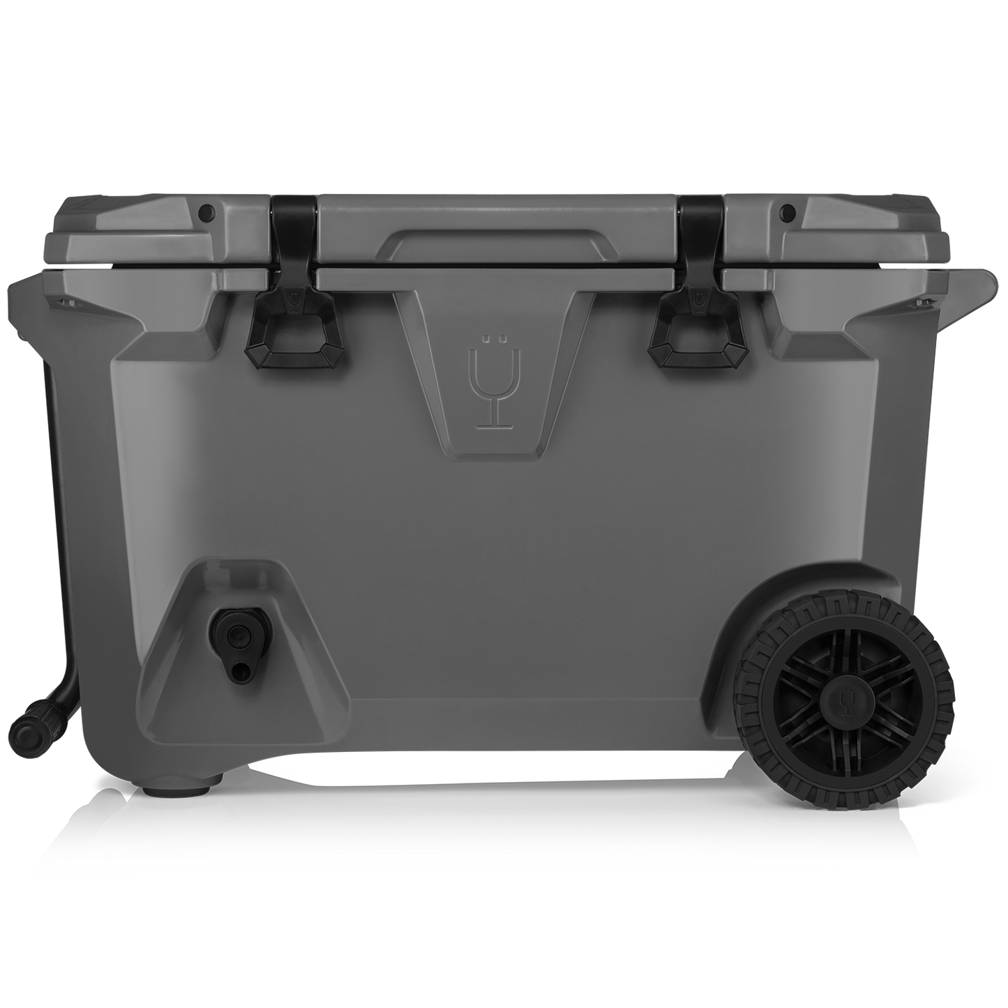 BrüTank 55-Quart Rolling Cooler-Charcoal