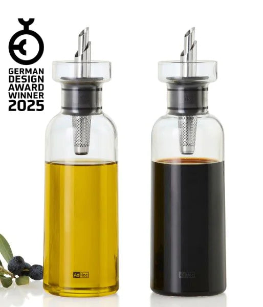 Oil and vinegar dispenser set AromaPour 4-in-1