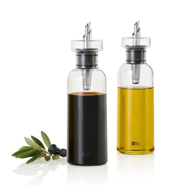 Oil and vinegar dispenser set AromaPour 4-in-1