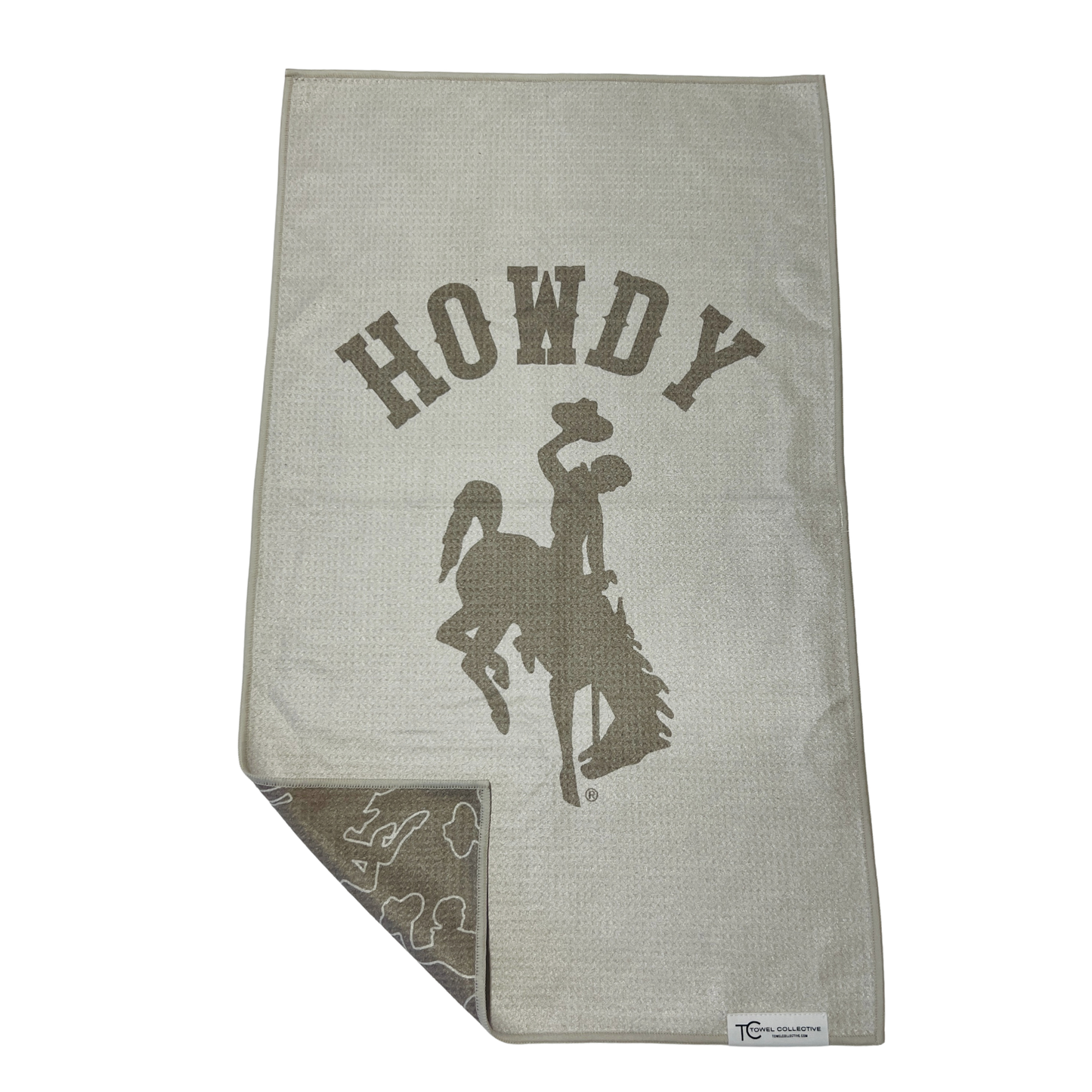 Howdy | Waffle Weave Microfiber Towels Kitchen & Bath: Hand Towel