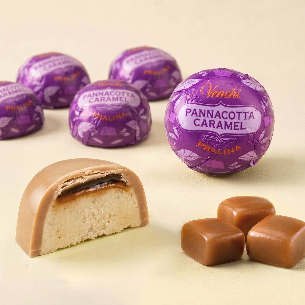 Caramel Pannacotta Filled Milk Chocolate - Italian Gourmet