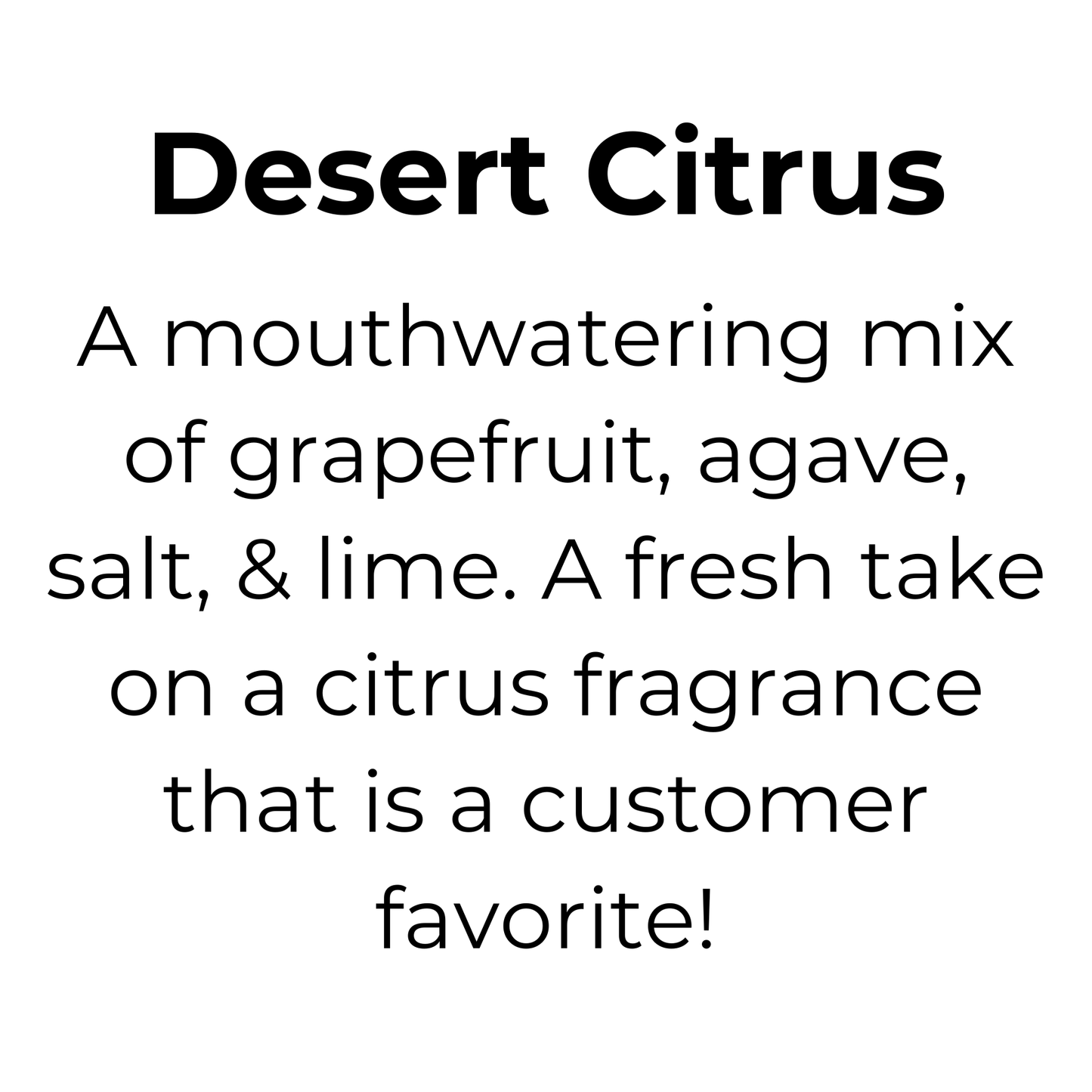 Desert Citrus Mason Jar Candle, 100% Natural Wax: Medium