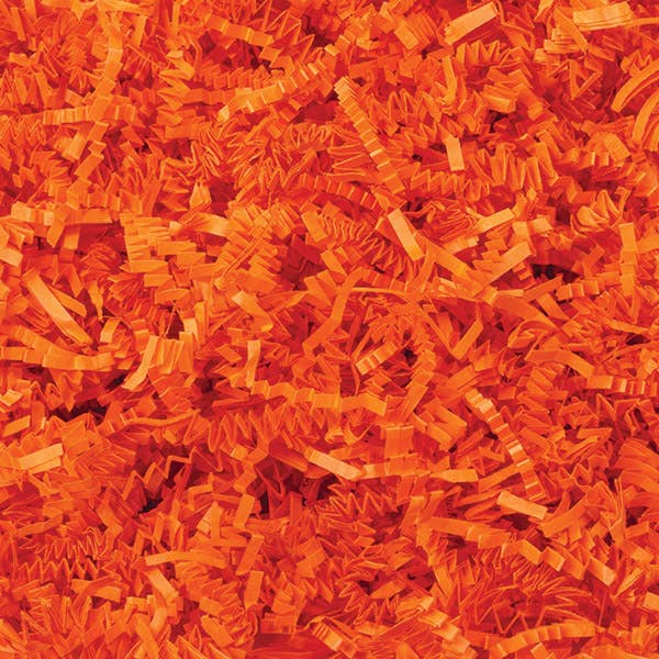 Crinkle Cut Paper Shred 10 lb: Natural Tan / 1 Pack / 10 lb Box