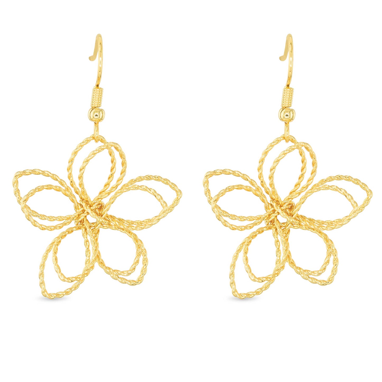 Polished Gold Willa Earrings - AMANDA BLU