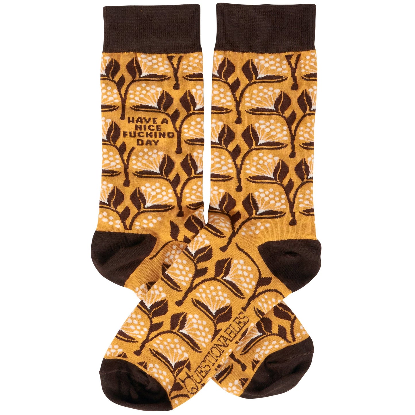 Have A Nice Day Socks