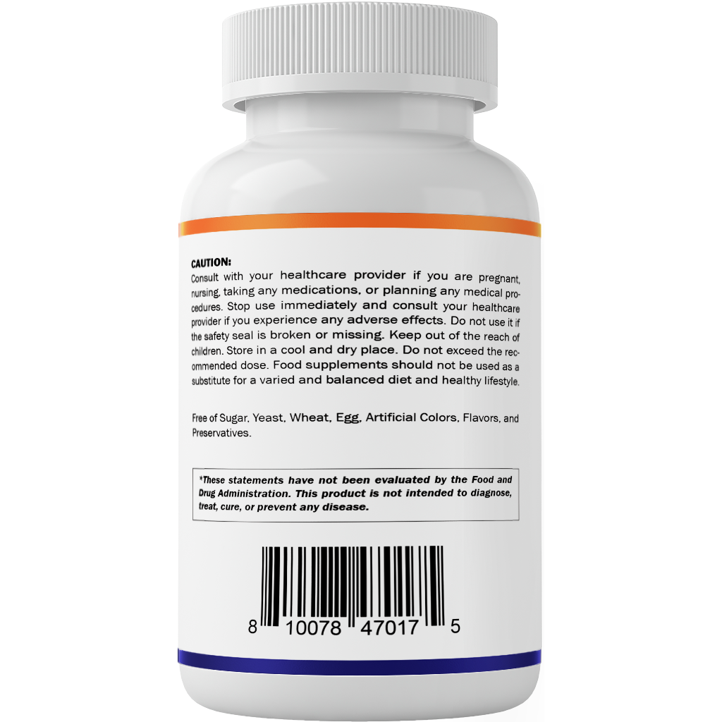 Vitamatic Bromelain 500mg | 2400 GDU/g | 180 Capsules
