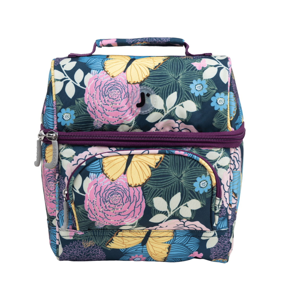 J World Womens Corey Insulated Lunch Bag: BLOCK NAVY