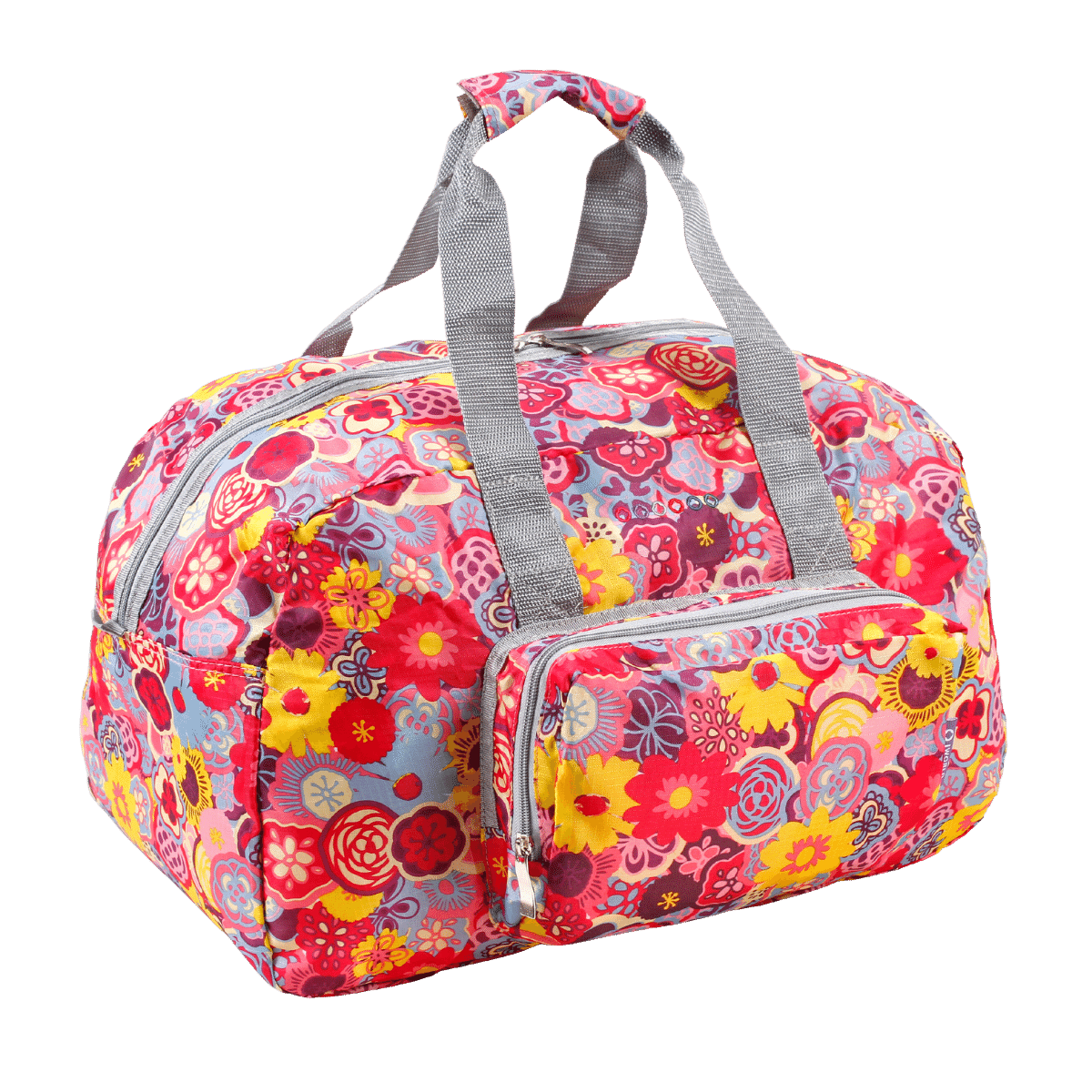Buena Foldable Duffle Bag: POPPY PANSY