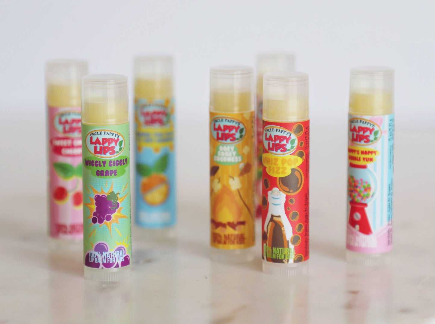 Lappy Lips Assorted Tube Filled Treasure Chest