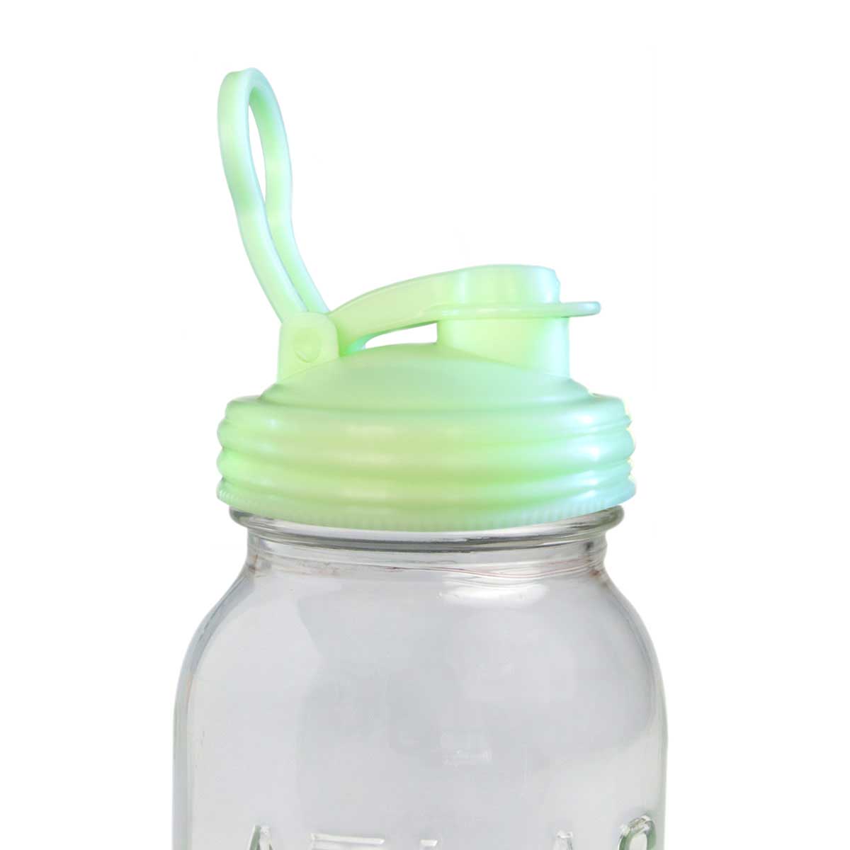 Mason Jar Pour Lid, by reCAP® - Case of 12: Silver / Regular Mouth