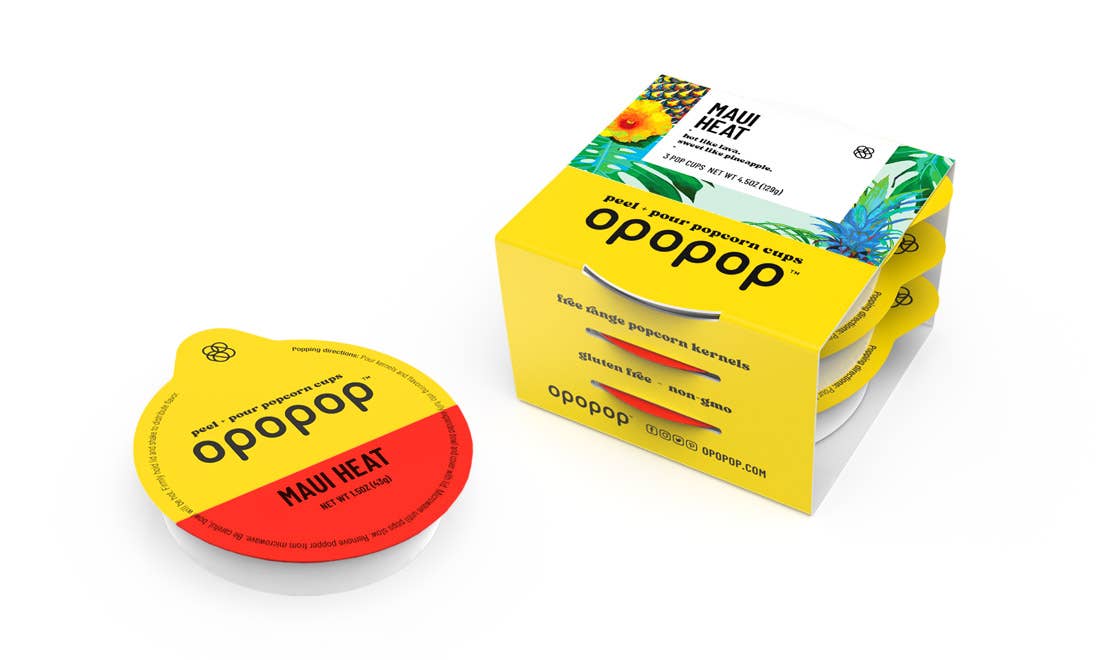 FG - 00253 Maui Heat Pop Cups Popcorn Kernels