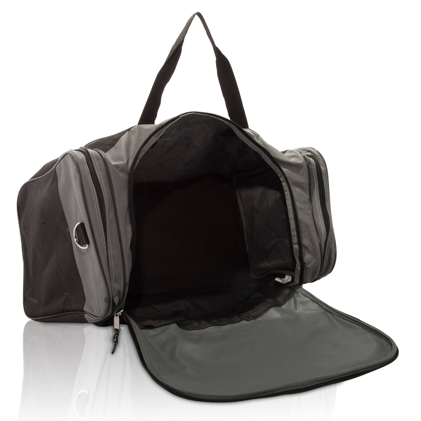 DALIX 25" Extra Large Vacation Travel Duffle Bag: Black
