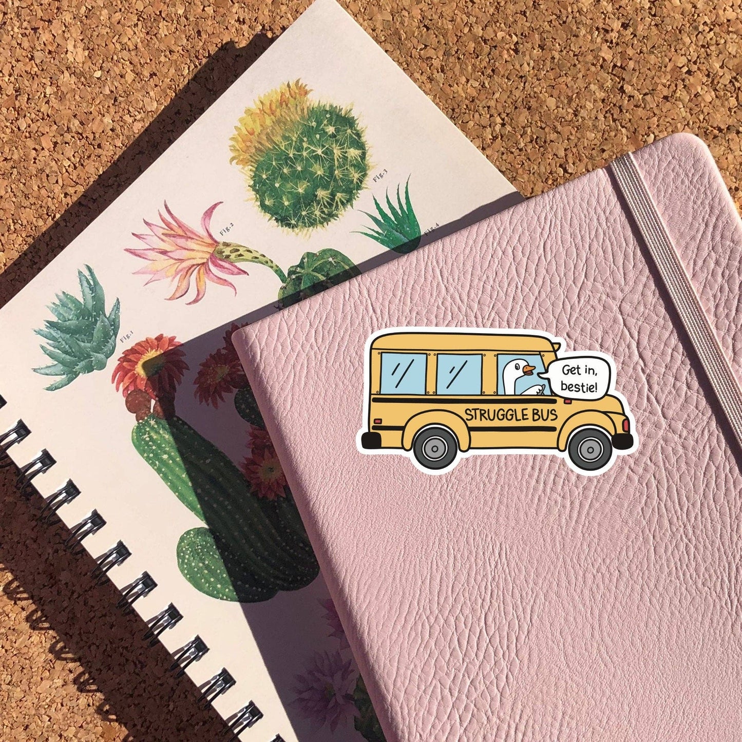 Struggle Bus Sticker: 2 inch
