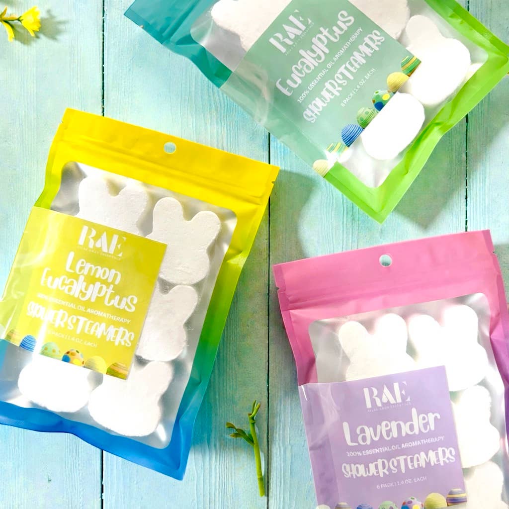 Easter Bunny Shower Steamers - 6 Pack - Aromatherapy: Lavender