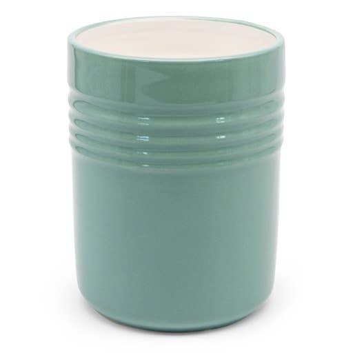 Kook Ceramic Utensil Holder Crock: Mint