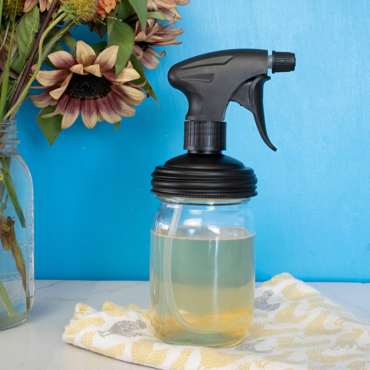 Mason Jar Sprayer Lid, by reCAP® - Sidekick of 16: Black