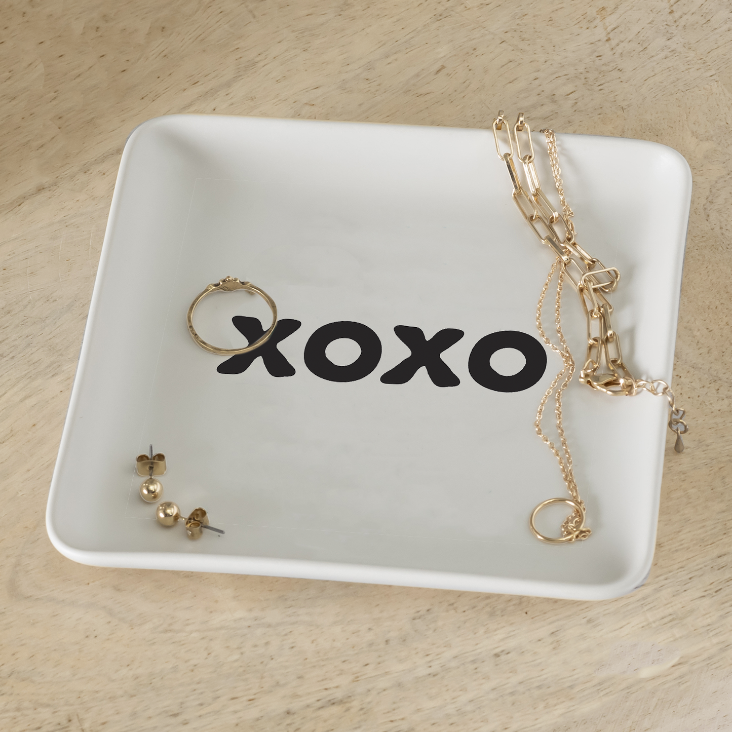 Trinket Dishes - TR279 - XOXO (Saying)