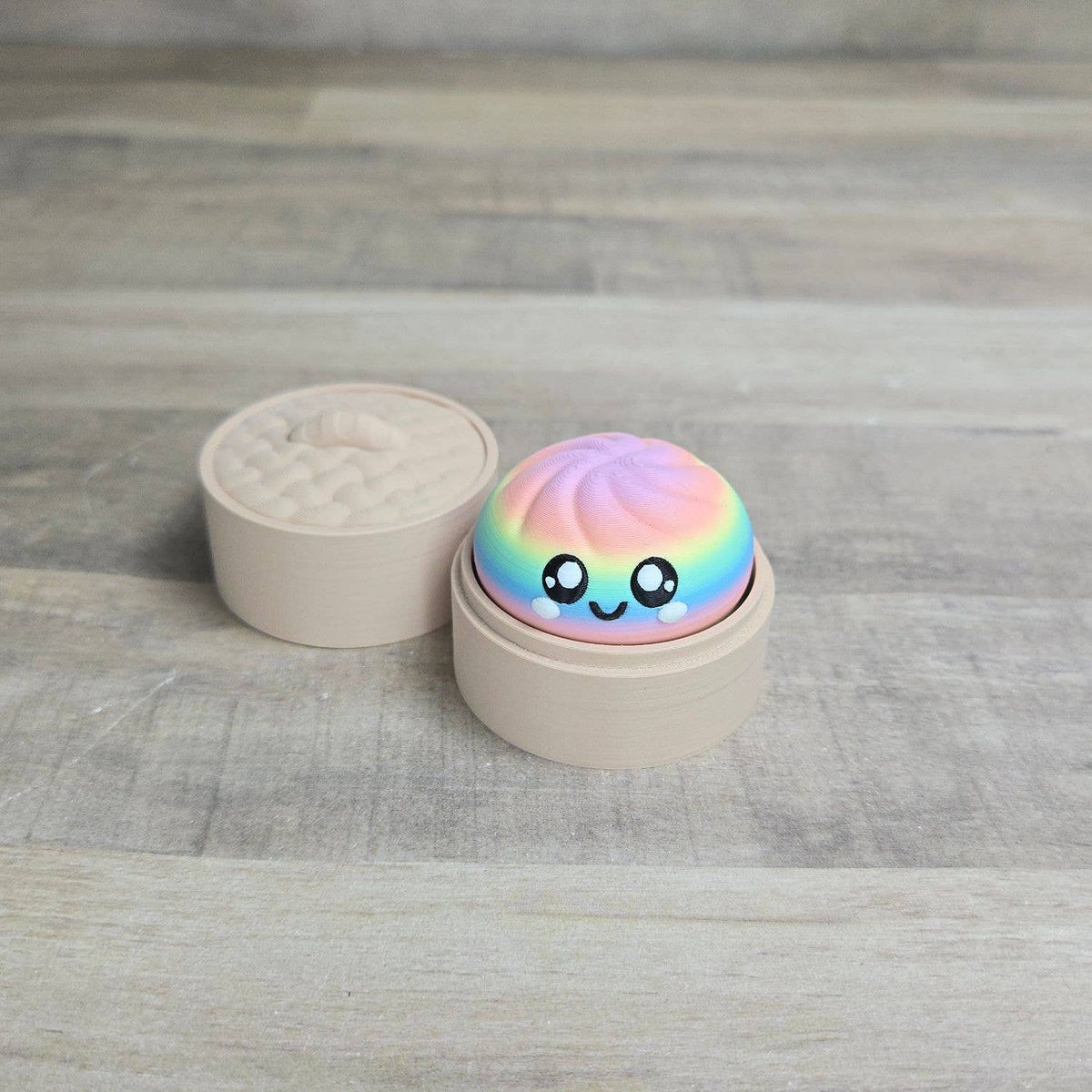 8 New Colors! - Mystery Dumpling Clicker Fidget Toy: First Dumpling Order (Free Display) / 24 Pack (minimum) / Default Colors (All Colors Shown)