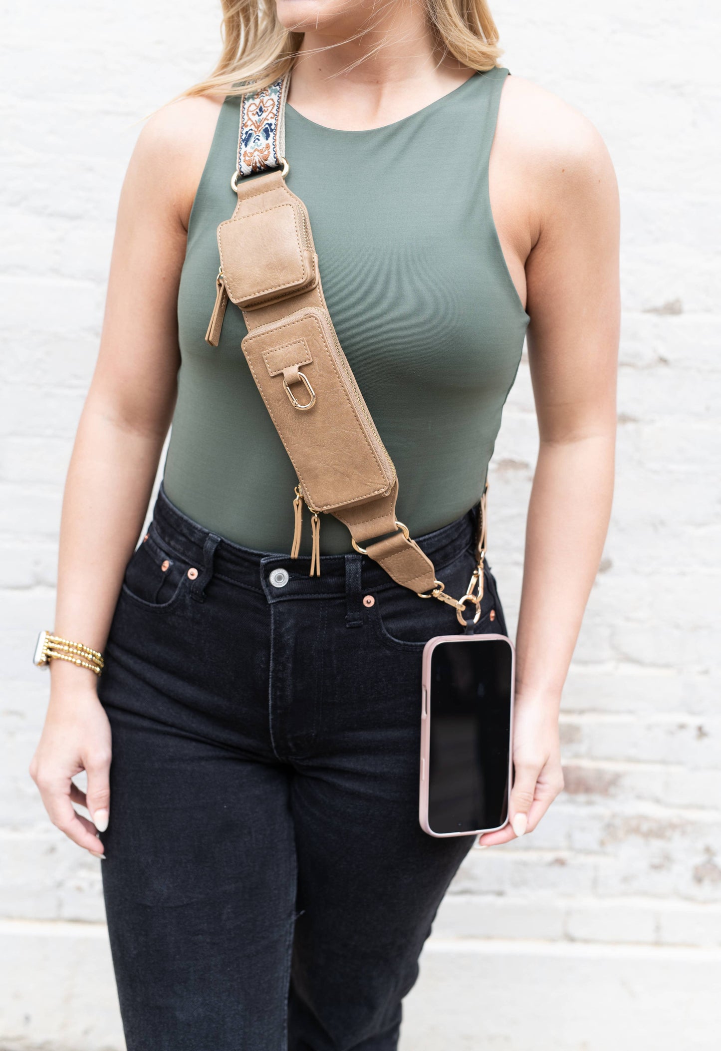 Zip & Clip Strap: Espresso