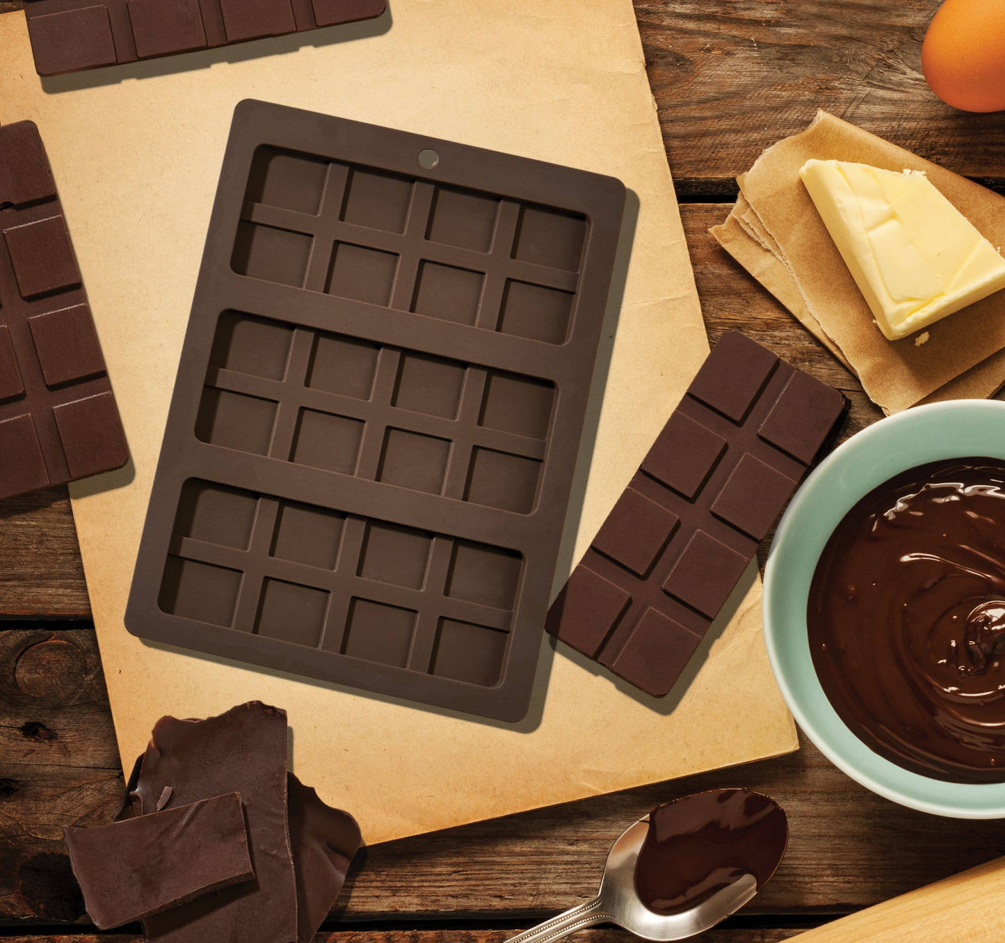 Mrs. Anderson's Baking Chocolate Bar Mold