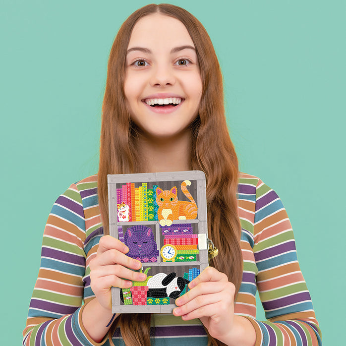 CA Secret Diary Kit: Rainbow Cat Library