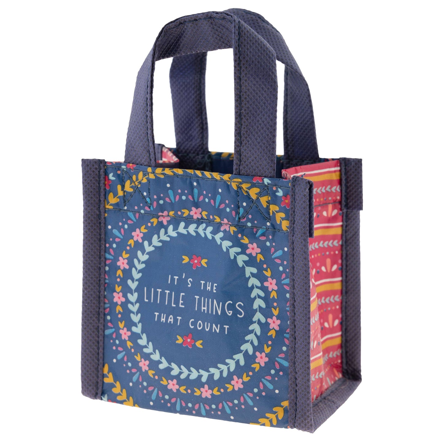 Recycled Tiny Gift Bag: Thank You