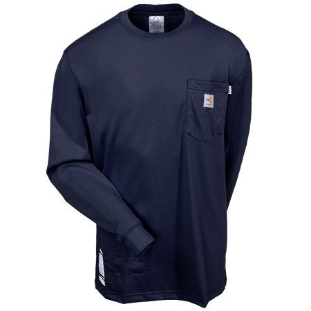 MENS Carhartt 100235-410 Flame Resistant Long-Sleeve Work Shirt