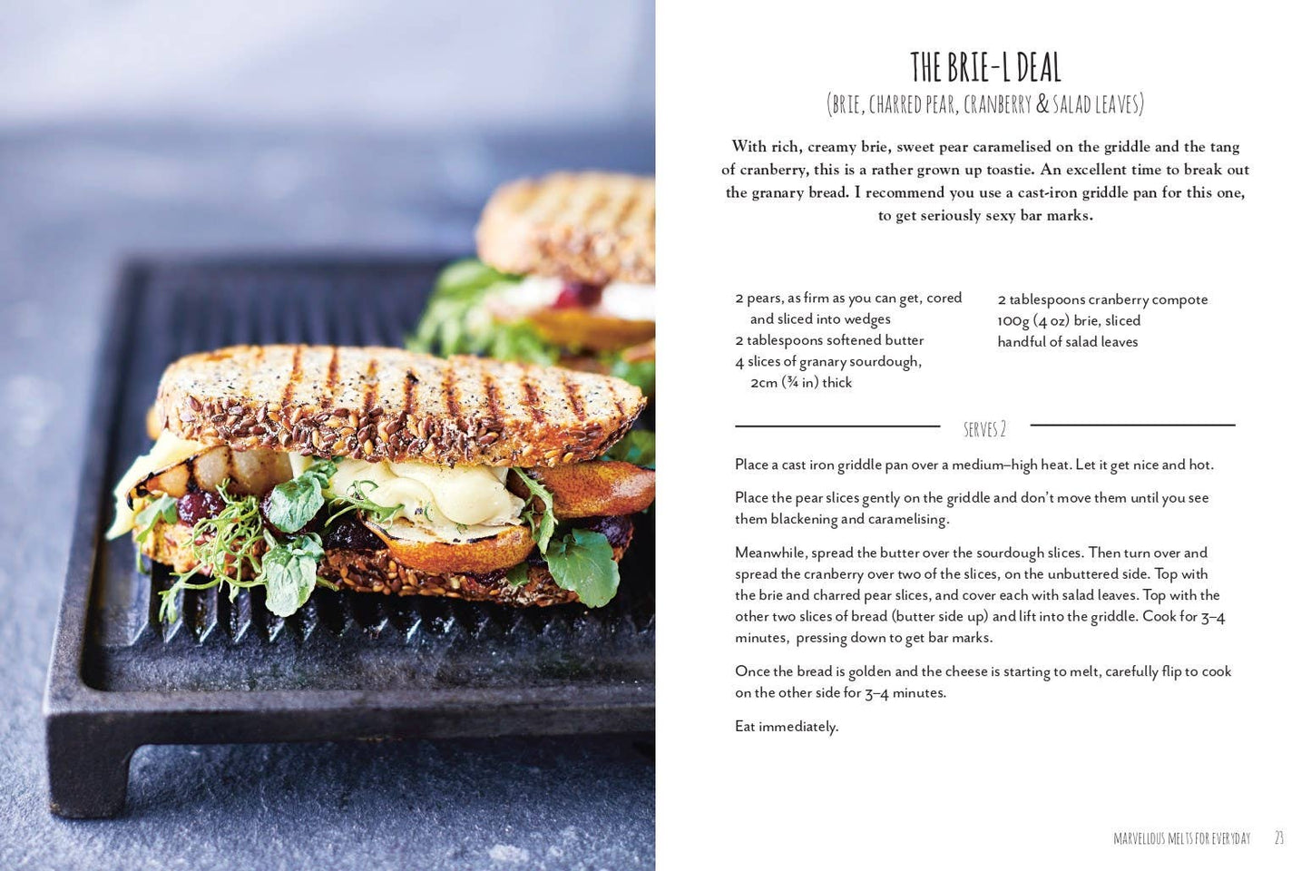 The Grilled Cheese Cookbook: Hardcover