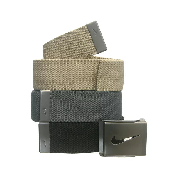 Mens Nike 2pk Web Belt  2 - in - 1