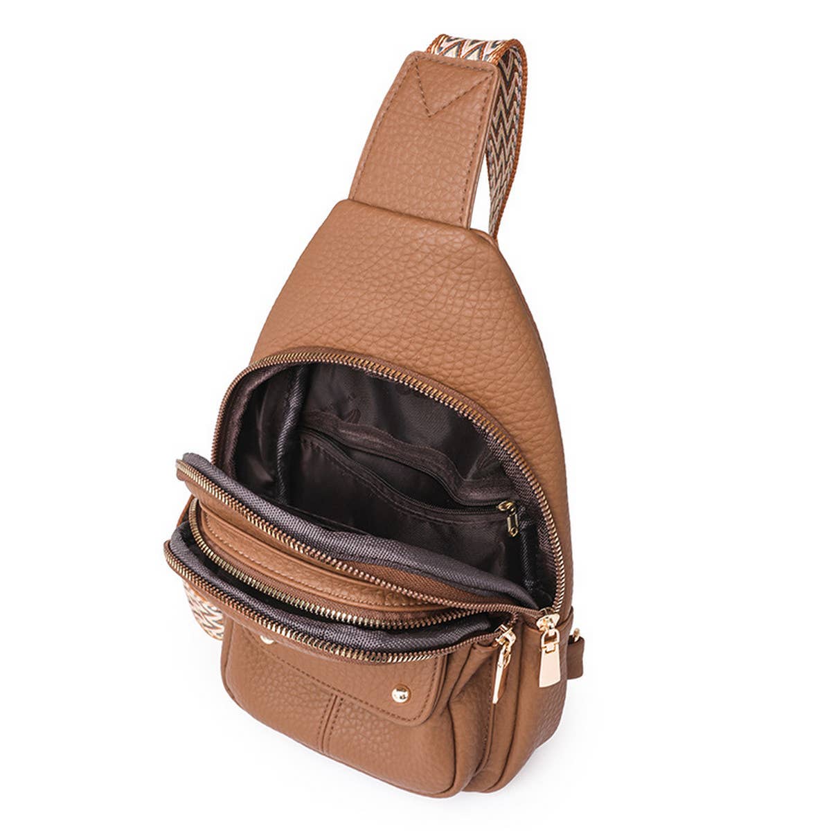 CWAB2727-LIGHTGREEN-OS SOFT LEATHER SHOULDER MESSENGER BAG