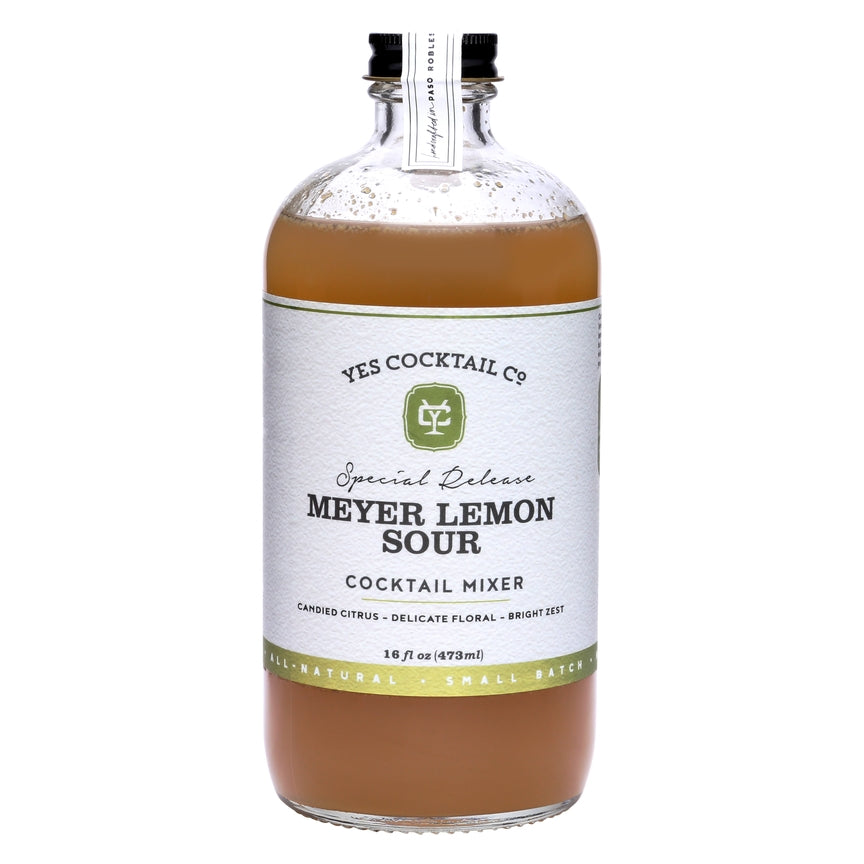 Meyer Lemon Sour Cocktail Mixer: Summer Seasonal