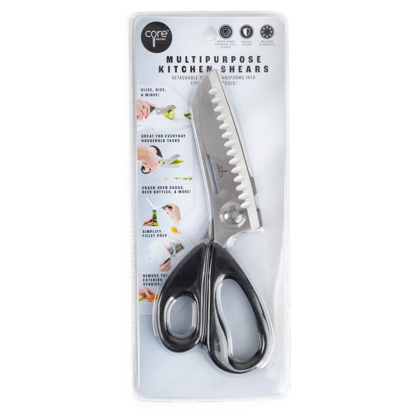 Multifunction Kitchen Shears - Onyx