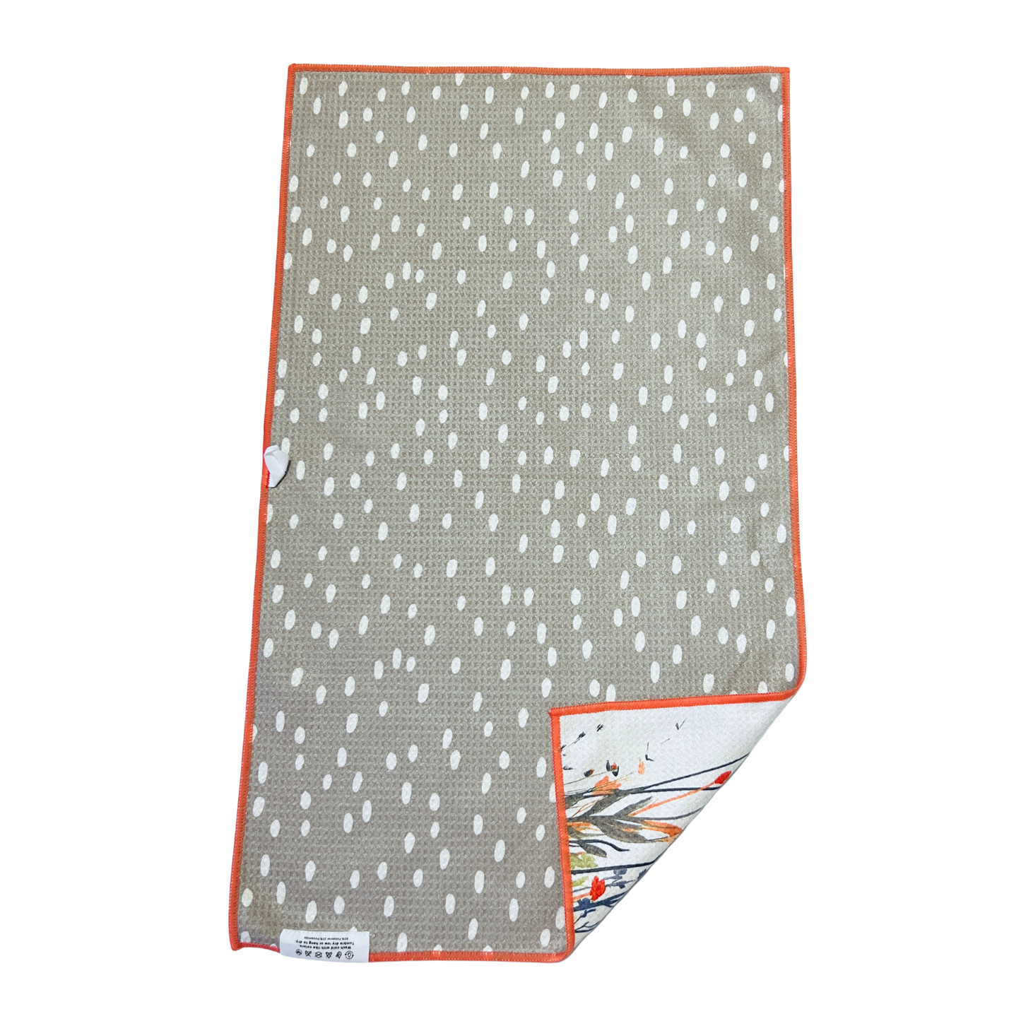 Meadow Bloom | Waffle Weave Microfiber Towels Kitchen & Bath: Washcloth