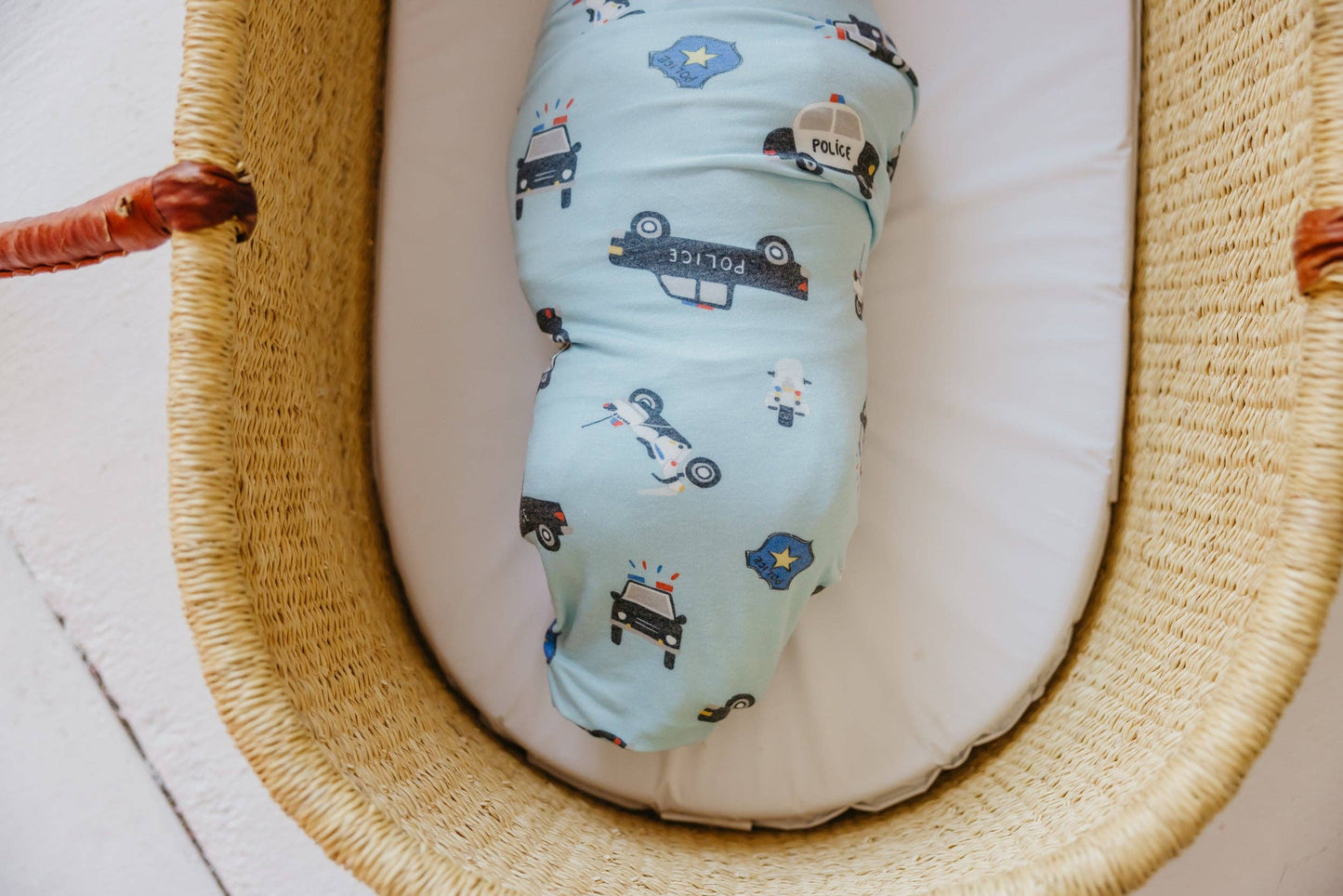 Knit Swaddle Blanket - Leo