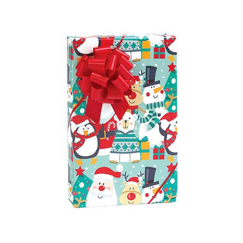 Christmas Wrapping Paper: Whimsical Christmas / 1 Pack / 24"x85'