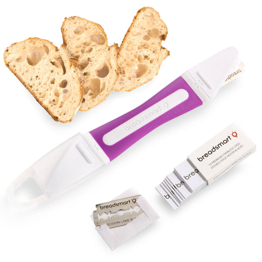 Breadsmart Bread Lame & Blade Set: Purple