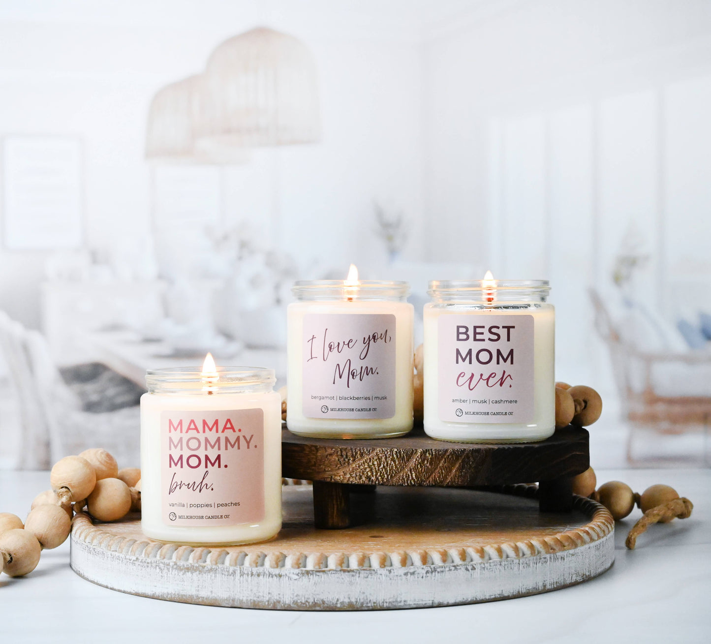 Mama. Mommy. Mom. Bruh. | 7oz Candle Mother's Day Exclusive