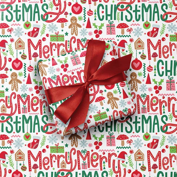 Christmas Gift Wrapping Paper: Nutcracker Dance / 1 Pack / 24"x85'