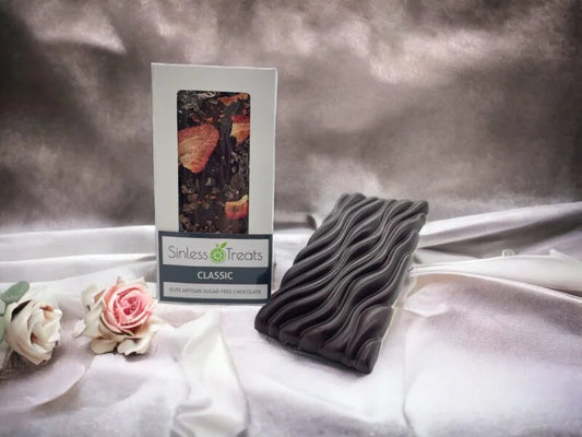 SINLESS TREATS CLASSIC DARK SUGAR-FREE W/STRAWBERRIES