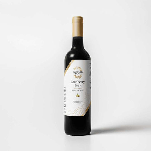 CRANBERRY PEAR WHITE BALSAMIC 12.68 FL OZ