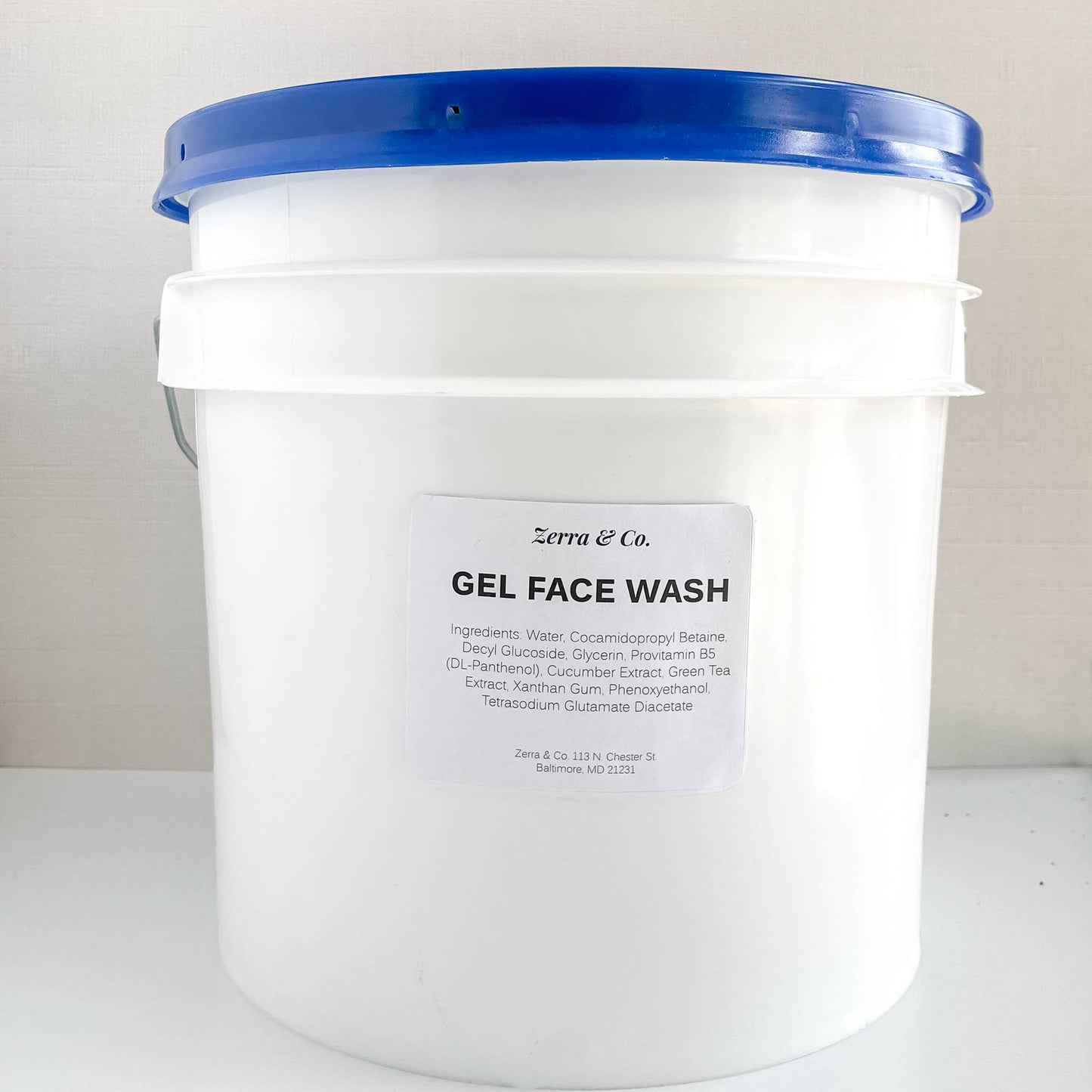 Bulk Gel Face Wash | Zero Waste Gentle Cleanser Refill: (128 oz) - Sold by the oz